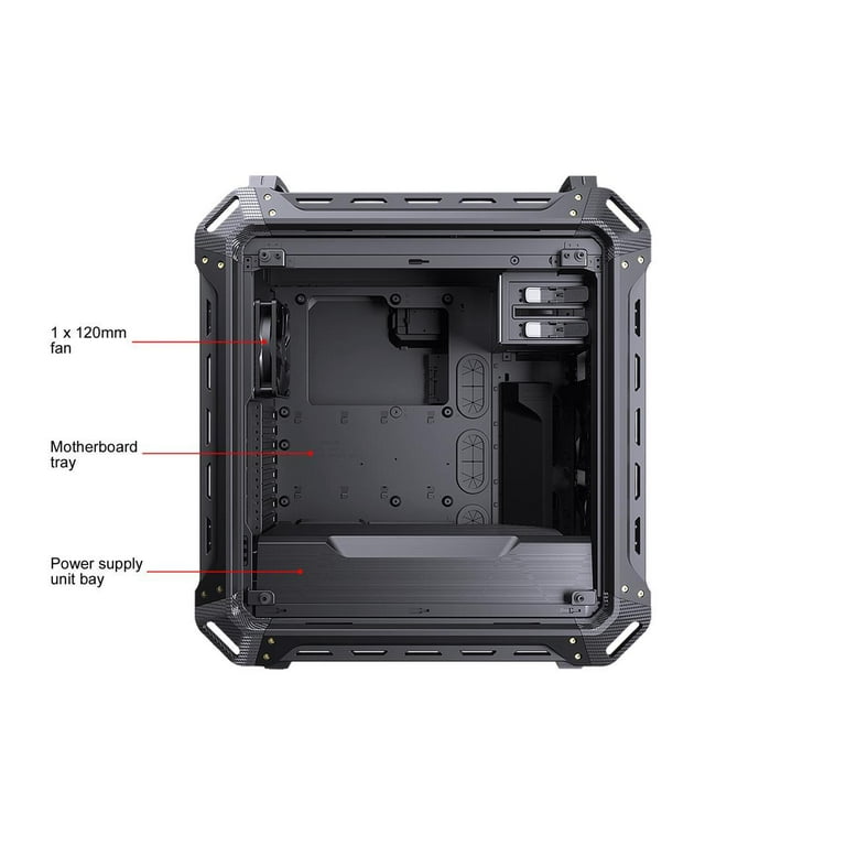 Cougar Panzer Max-G Black ATX Full Tower Gaming Case with Cougar Panzer Max-G Black ATX Full Tower Gaming Case with
