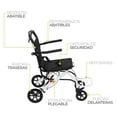 thumbnail image 4 of Silla De Ruedas Plegable Traslado Ligera Resistente Segura, 4 of 9
