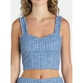 thumbnail image 2 of Madden NYC Juniors’ Sleeveless Boucle Top, Sizes XXS-XXL, 2 of 5
