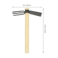 thumbnail image 3 of REACHISE Hand Tiller Hoe Cultivator Heavy Duty for Garden Farming, 3 of 6