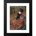 thumbnail image 2 of Mary Cassatt 11x14 Black Modern Framed Museum Art Print Titled - Fall, Portrait of Lydia Cassatt (1880), 2 of 5