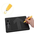 thumbnail image 5 of Jinsinto Magic Magnetic Drawing Board Drawing Board Magnet Pad with Pen for Kid Educational Toy Creativity Tablet ABS Tablet Drawing Board Free Game Drawing Black(Black), 5 of 5