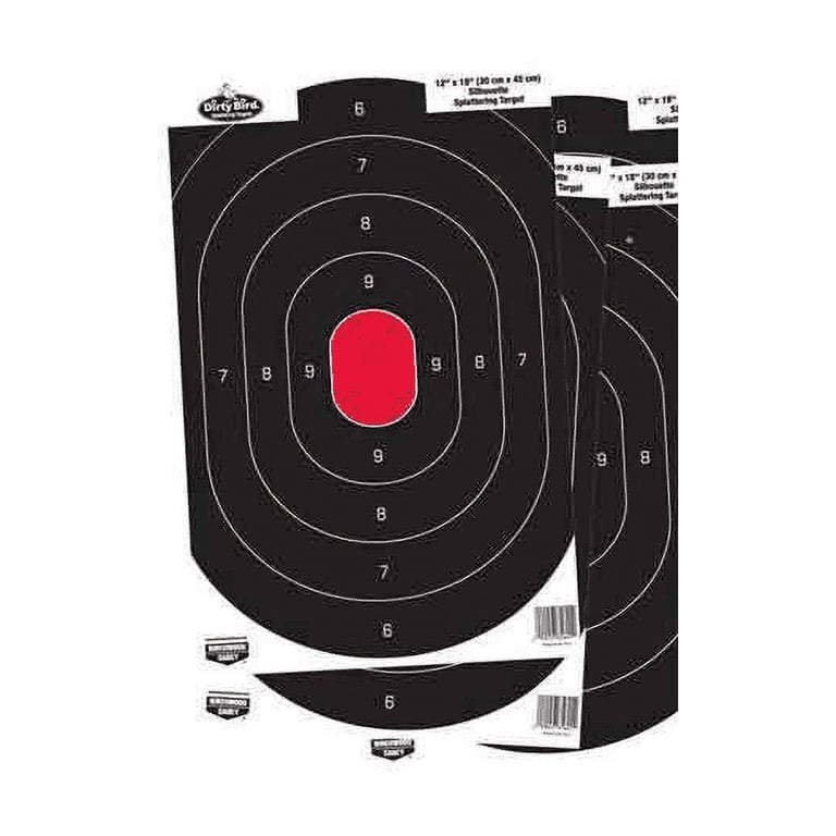 Splatter Targets Dirty Bird Splattering Targets 12 Sheet Pack - 5 Round ...