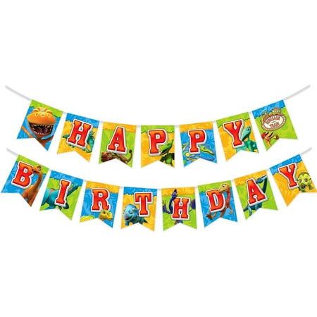 Dinosaur Train Birthday Banner - Dinosaur Train Party Supplies