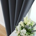 thumbnail image 3 of Hickened  Curtains Bedroom  Blackout   Living Room  Blackout Curtains Full Blackout Curtains Black Blackout Curtains Navy Blue 100*130cm 1PCS, 3 of 9