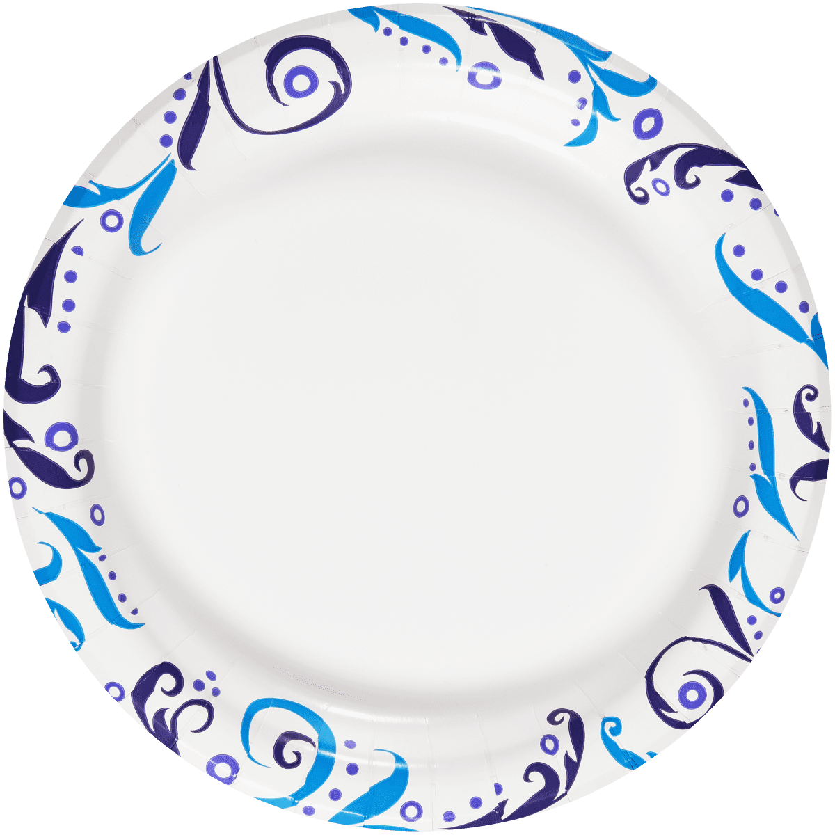 Basics Everyday Paper Plates, 10 Inch, Disposable, 100 Count - Trash  Rite