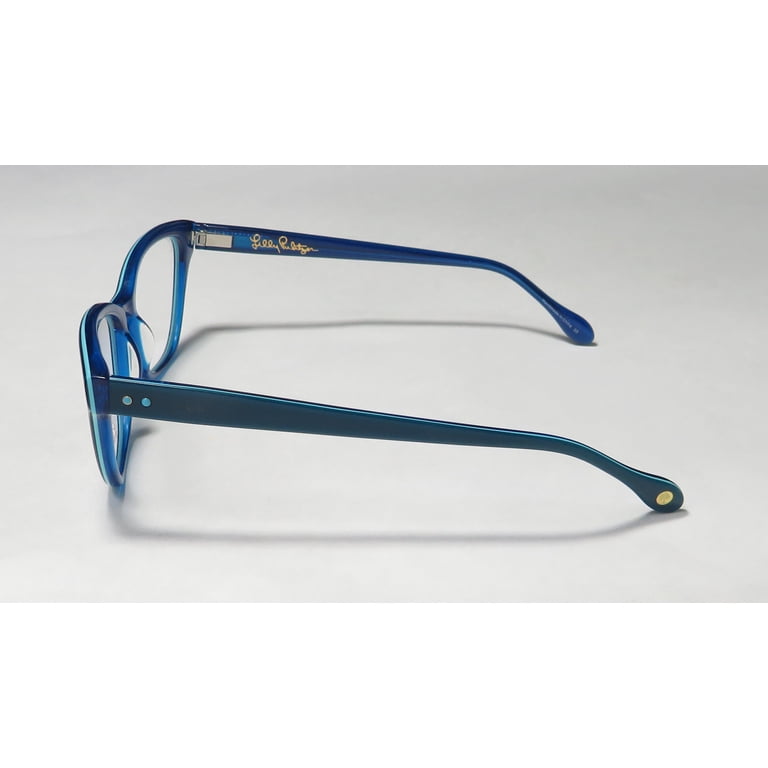 LILLY PULITZER Eyeglasses COPELAND Teal 50MM - Walmart.com display picture 3