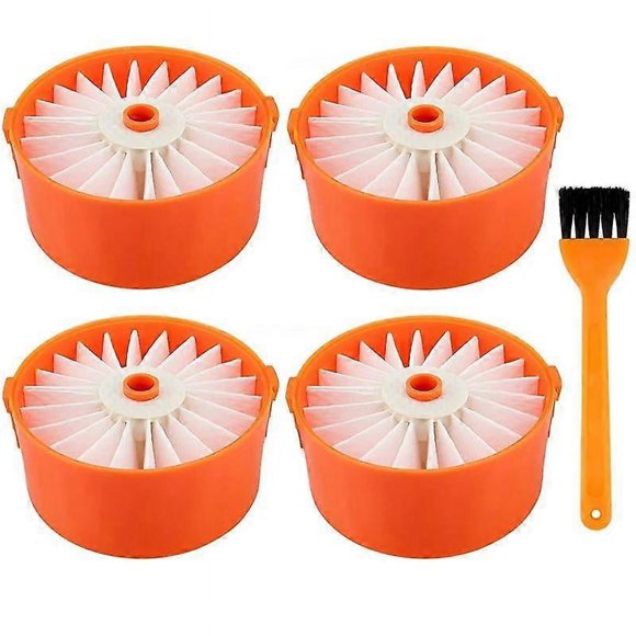 4 Pack Filter Elements for BSV2020G Wireless Vacuum Cleaner Accessory