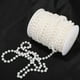 thumbnail image 3 of Guirnalda de hilos de perlas artificiales hechas a mano, carrete de cuentas, manualidades DIY Blanco, 3 of 9