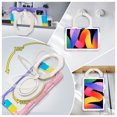 thumbnail image 4 of FJLBDE Case for Xiaomi Redmi Pad SE 11.0 inch 2023 with 360 Kickstand, Shoulder Strap Carrying Protective Cover, Multicolor Pink, 4 of 6