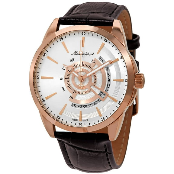 Mathey-Tissot Mondo Quartz Silver Dial Men's Watch H711PS