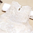 thumbnail image 3 of Toddler Girls Elegant Lace Sleeveless Bowknot Party Princess Dress, 3 of 6