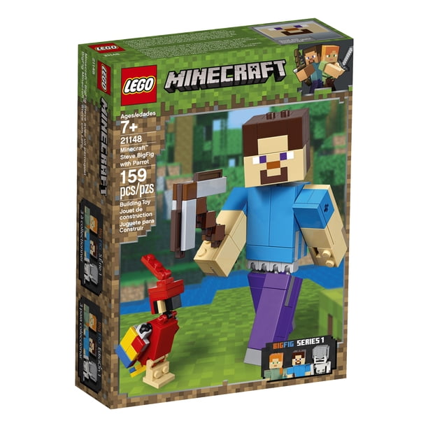 LEGO Minecraft Steve BigFig Building Set for Daycare Play