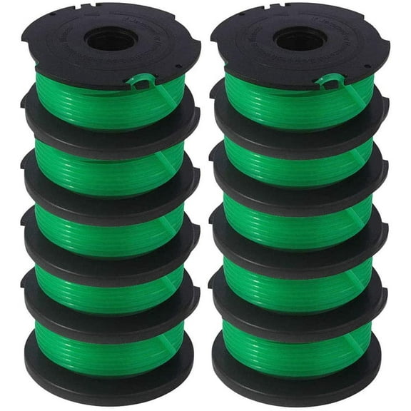 SF-080 Replacement Spool Auto Feed Spool Single Line String Trimmer 20ft 0.080 inch (10 Pack)
