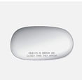 thumbnail image 2 of Fits 98-02 Corolla, Geo Prism Right Pass Mirror Glass Lens w/Adhesive, 2 of 2