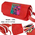 thumbnail image 1 of Kpop Demon Hunters Large Pencil Case with Zipper 7.8" Storage Pen Bag Organizer Stationery, Portable Makeup Bag Best Cute Xmas Collectible Birthday Gift, 1 of 9