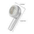 thumbnail image 4 of Chmadoxn Fabric Shaver, Electric Lint Remover, Rechargeable Lint Shaver, Sweater Defuzzer to Remove Pilling, USB Powered, 5-Blade, 3-Speed, LED Display for Clothes Furniture, 4 of 9