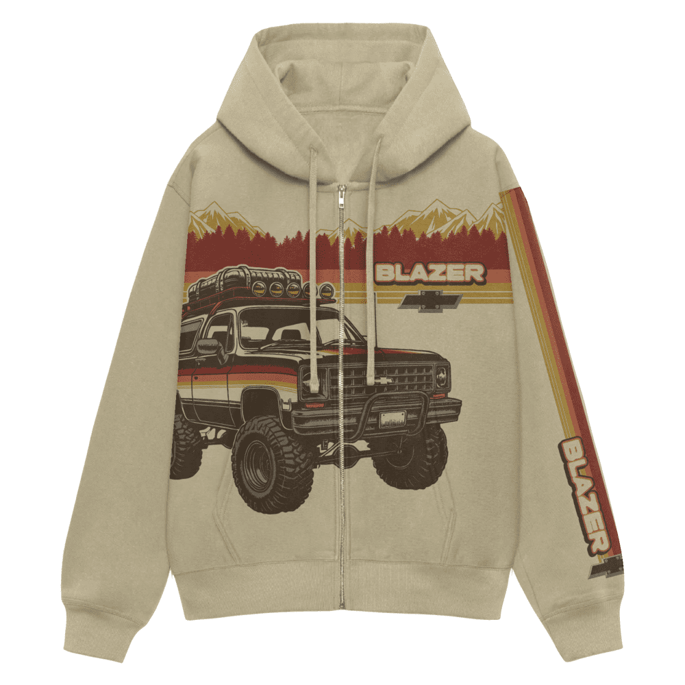 Chevy "Blazer" Men's & Big Men's Hooded Sweatshirt, Sizes XS-3XL