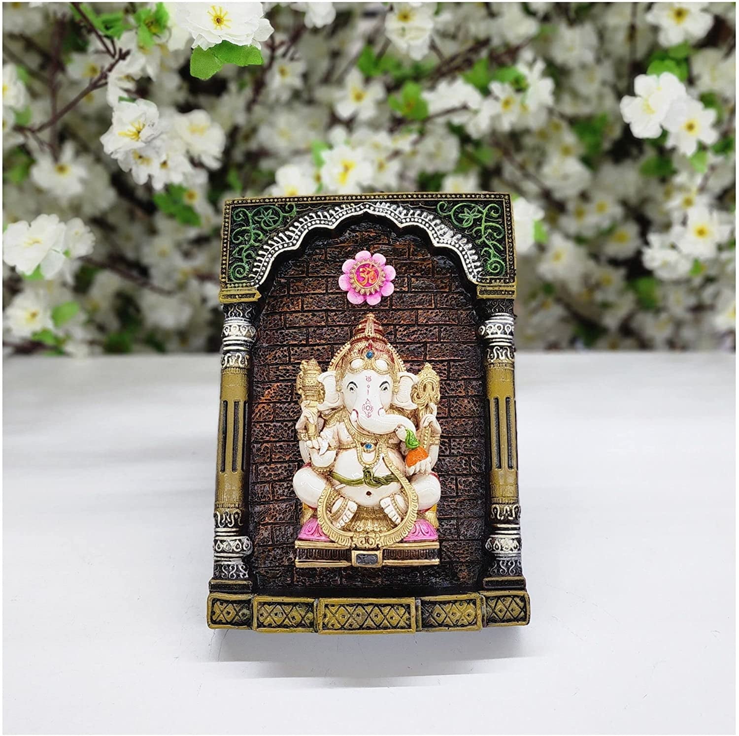 Lord Ganesha Wall Hanging Decor Ganesha Wall Decor Indian Temple Decor ...