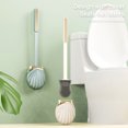 thumbnail image 3 of Escobilla de baño Bewildely con mango largo de secado rápido color blanco, 3 of 6