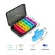 thumbnail image 2 of 3 Times A Day Weekly Pill Box - Large Pill Box 7 Day Medication Organizer Pill Box, 2 of 5