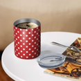 thumbnail image 3 of Christmas 12oz Stainless Steel Coffee Mug – Double-Wall Insulated Cup with Spill-Resistant Lid, 360° Full-Print Design, Keeps Drinks Hot & Cold for Home, Office, Travel, Thanksgiving, Xmas, 3 of 5