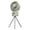 Green, variant on KUFptva Portable Camping Fan USB Powered 3600mAh Battery Digital Display Tripod Base Cooling Device For Outdoor Indoor