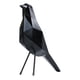 thumbnail image 2 of Figura moderna de pájaro, estatua de pájaro, decoración para el hogar, escultura mediana única de resina para TV Negro, 2 of 9