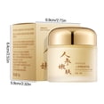 thumbnail image 3 of Fiudx Ofertas relámpago del día Crema de ginseng, desvanece las líneas finas, hecha de ginseng, centella asiática y otros ingredientes naturales, crema facial, 3 of 7