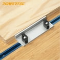 thumbnail image 3 of POWERTEC T-Track Stops and Clamps Kit for Woodworking, Incl. 2 Long Stops, 2 Short Stops, 2 In Line Stops and 4 Hold Down Clamps 5-1/2" L x 1-1/8" W (71910), 3 of 8