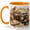 Orange, variant on Vintage Camera Coffee Mug, Floral Bird Photography Mug, Retro Camera Ceramic Mug, Photographer Gift, Cottagecore Photo Lover Cup, 11 oz