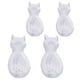 thumbnail image 4 of 4 ganchos de pared adhesivos con forma de cola de gato para colgar en la cocina y el baño., 4 of 5