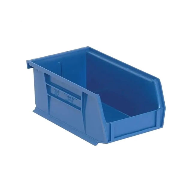 Cubo de almacenamiento de herramientas Quantum Storage 25760 de polipropileno azul