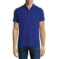 thumbnail image 1 of Ma Croix Mens Pique Polo Shirt Regular Fit Short Sleeve Plain Cotton Tee, 1 of 4
