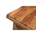 thumbnail image 3 of Pemberly Row Mid-Century Live Edge Solid Wood End Table in Brown, 3 of 6