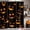 Black and Orange, variant on Halloween Shower Curtain for Bathroom, Black Cute Ghost Shower Curtain with 12 Hooks Little Bat Ghost Bow Bath Curtain for Halloween Bathroom Decor, 72 X 72 Inch Waterproof Fabric