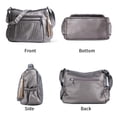 thumbnail image 2 of ELDA Bolsos cruzados para mujer, bolsos de bolsillo, bolsos y bolsos de cuero PU suave, bolso de hombro con múltiples bolsillos, 2 of 5