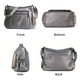 thumbnail image 2 of ELDA Bolsos cruzados para mujer, bolsos de bolsillo, bolsos y bolsos de cuero PU suave, bolso de hombro con múltiples bolsillos, 2 of 5