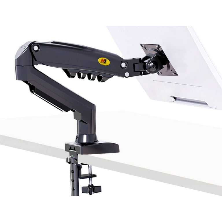 17-30 inch Long Arm Monitor Bracket Desktop Computer Screen Rotating  Telescopic Table Clip Bracket Base
