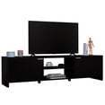 thumbnail image 1 of Mueble Mesa Para Tv Rack Madesa 2 Puertas Hasta 80 Negro, 1 of 7