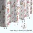 thumbnail image 6 of Princess Carriage Castle Pattern Shower Curtain 72"x84" ,Bathroom Decorative Shower Curtains Set with 12 Hooks,Modern Waterproof Washable Shower Curtain, 6 of 6