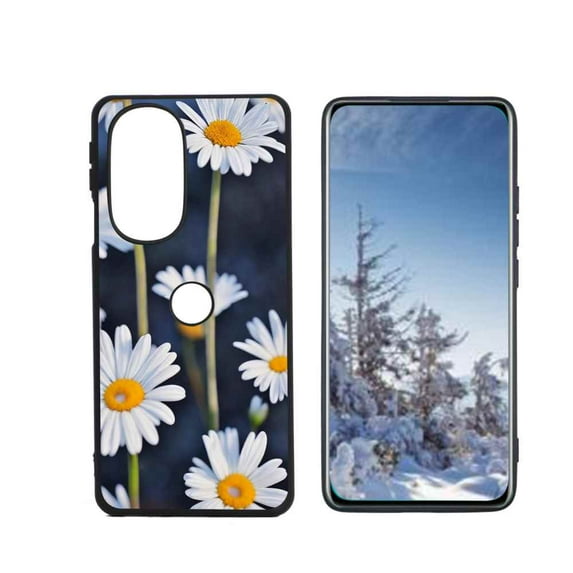 Daisies232 Phone Case, Degined for Motorola Edge Plus 2022 Case Men Women, Flexible Silicone Shockproof Case for Motorola Edge Plus 2022