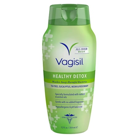Vagisil Wash Healthy Detox 12 Ounce (Pack of 2)