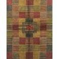 thumbnail image 1 of Ahgly Company Indoor Rectangle Abstract Light Brown Checkered Area Rugs, 3' x 5', 1 of 6