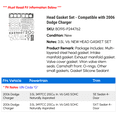 thumbnail image 2 of Head Gasket Set - Compatible with 2006 Dodge Charger, 2 of 2