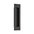 thumbnail image 1 of Emtek 220306US19 6 in. Modern Rectangular Flush Pull, Flat Black, 1 of 1