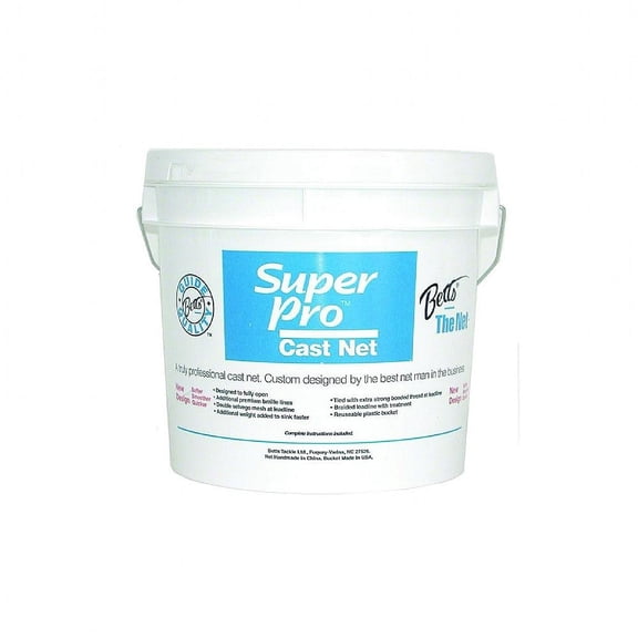 BETTS TACKLE Betts 10' Super Pro Mono Cast Net 5,8"