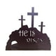 thumbnail image 5 of Decoración de tabletas de Pascua Configuración de la tabla de adornos religiosos Centro de trabajo de madera de mesa coleccionable Multipropósito, 5 of 8