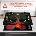 thumbnail image 3 of Stove Top Cover for Home Decoration Kitchen Pad Non-Stick Washable Cooktop Covers Countertop Protector Keep Stove Clean 28"x20" (Tree of Life-2), 3 of 7