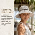 thumbnail image 2 of Tirrinia Wide Brim Sun Hat UPF 50 Foldable Bucket Summer Hat for Women Girls, 2 of 7